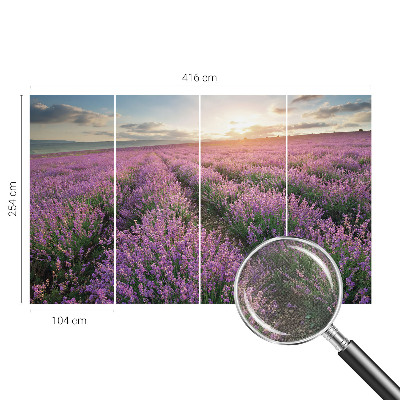 Fototapet 3D pentru living cu peisaje urbane