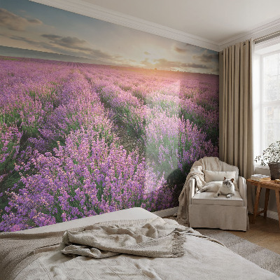 Fototapet 3D pentru living cu peisaje urbane