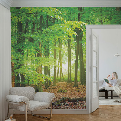 Fototapet autoadeziv pentru living cu un motiv abstract în nuanțe dinamice