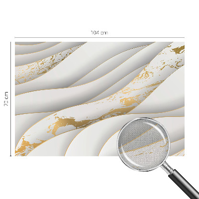Fototapet 3d pentru living cu motiv abstract geometric