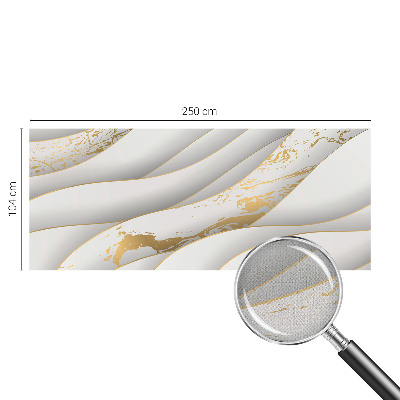 Fototapet 3d pentru living cu motiv abstract geometric