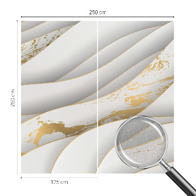 Fototapet 3d pentru living cu motiv abstract geometric