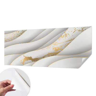Fototapet 3d pentru living cu motiv abstract geometric
