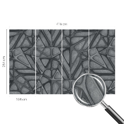 Fototapet 3d cu un buchet de flori