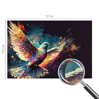 Fototapet 3D pentru living cu model de cercuri gri