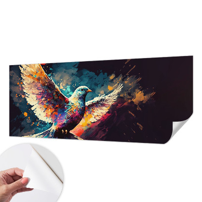 Fototapet 3D pentru living cu model de cercuri gri