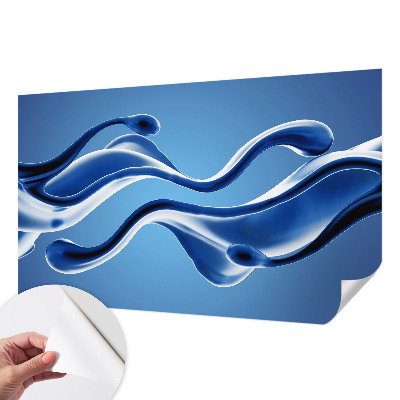 Fototapet autoadeziv pentru living cu model de flori romantice