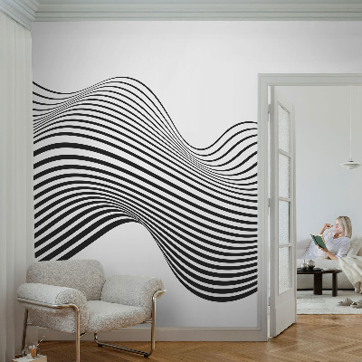Fototapet 3d cu motivul zgârie‑norilor din oraș