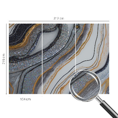 Tapet autoadeziv cu model de linii abstracte