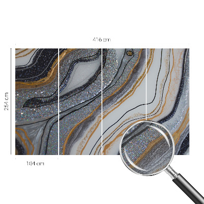 Tapet autoadeziv cu model de linii abstracte