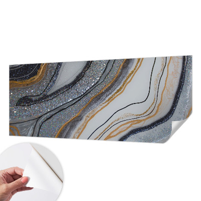 Tapet autoadeziv cu model de linii abstracte