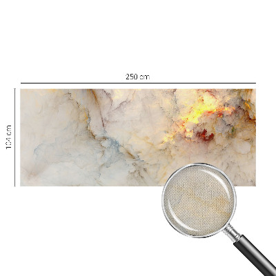 Fototapet 3D pentru living cu motiv floral simetric
