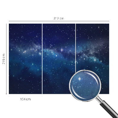Fototapet autocolant cu model de evantaiuri geometrice