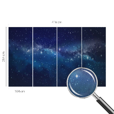 Fototapet autocolant cu model de evantaiuri geometrice