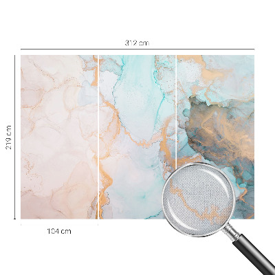 Fototapet 3d cu un motiv abstract în stil vizual modern