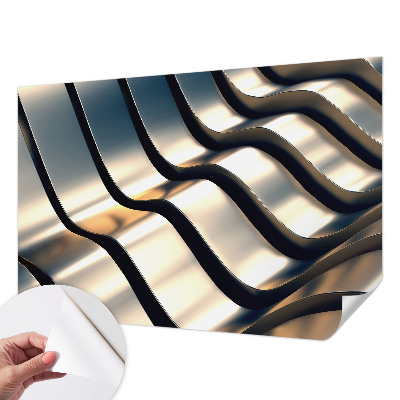 Fototapet 3D pentru living cu motivul unui lac calm