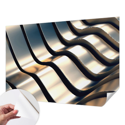 Fototapet 3D pentru living cu motivul unui lac calm
