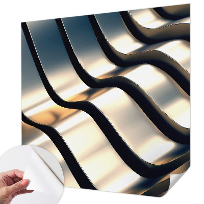 Fototapet 3D pentru living cu motivul unui lac calm