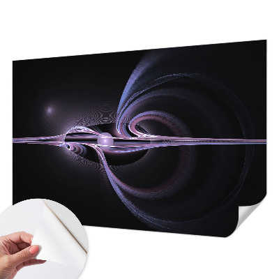 Fototapet autoadeziv pentru living cu motiv floral în tonuri armonioase