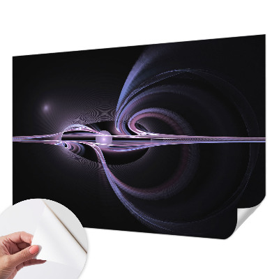 Fototapet autoadeziv pentru living cu motiv floral în tonuri armonioase
