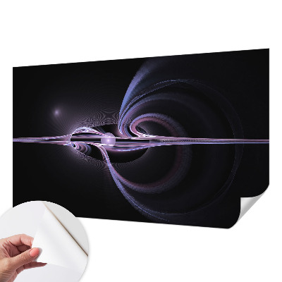 Fototapet autoadeziv pentru living cu motiv floral în tonuri armonioase