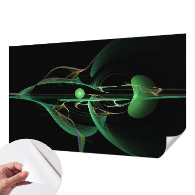Fototapet 3D pentru dormitor cu aranjament floral