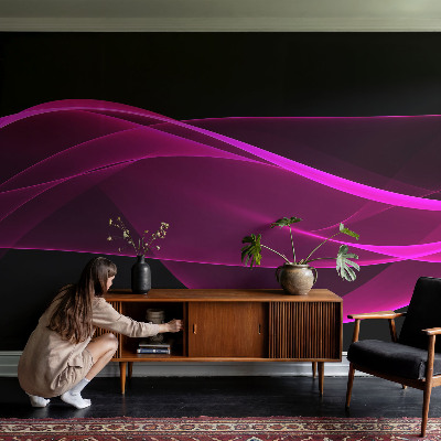 Fototapet autoadeziv pentru camera copiilor cu un model abstract armonios