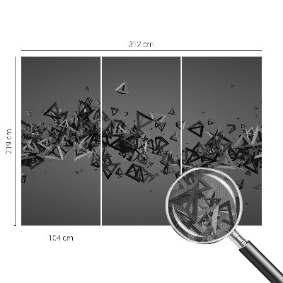 Fototapet autocolant cu modele fluide