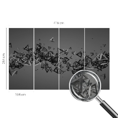 Fototapet autocolant cu modele fluide