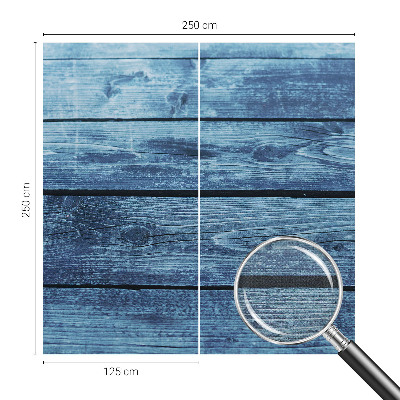 Fototapet 3D pentru living cu model de linii în nuanțe turcoaz