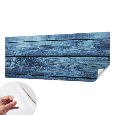 Fototapet 3D pentru living cu model de linii în nuanțe turcoaz