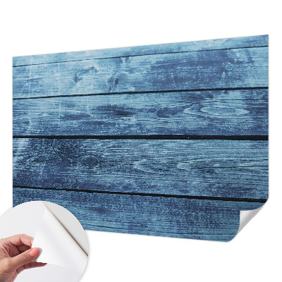 Fototapet 3D pentru living cu model de linii în nuanțe turcoaz