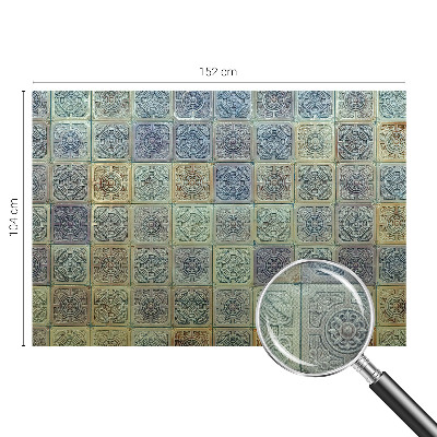 Fototapet autoadeziv cu modele în forme geometrice