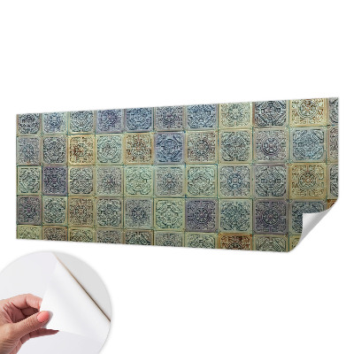 Fototapet autoadeziv cu modele în forme geometrice