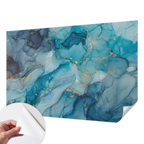 Fototapet 3D pentru living cu motiv floral elegant