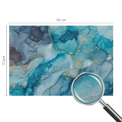 Fototapet 3D pentru living cu motiv floral elegant