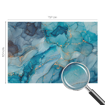 Fototapet 3D pentru living cu motiv floral elegant
