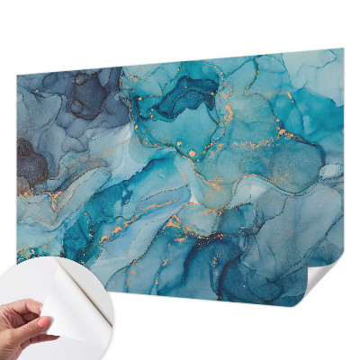 Fototapet 3D pentru living cu motiv floral elegant