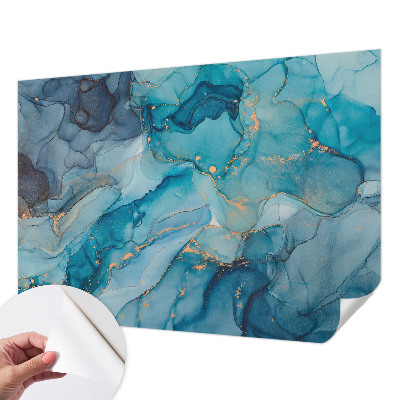 Fototapet 3D pentru living cu motiv floral elegant