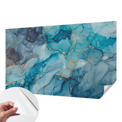Fototapet 3D pentru living cu motiv floral elegant