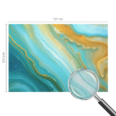 Fototapet autoadeziv pentru living cu forme colorate