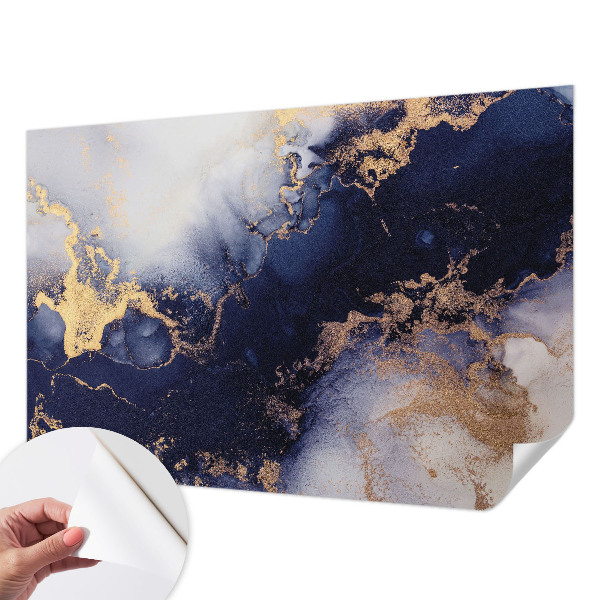 Fototapet autoadeziv pentru dormitor cu un model de explozii colorate