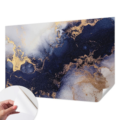 Fototapet autoadeziv pentru dormitor cu un model de explozii colorate