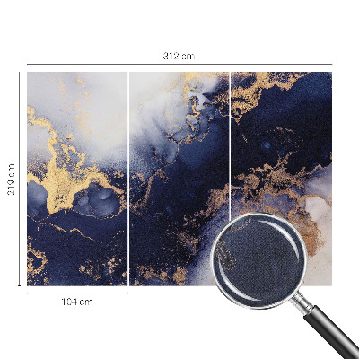 Fototapet autoadeziv pentru dormitor cu un model de explozii colorate