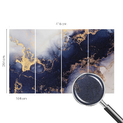 Fototapet autoadeziv pentru dormitor cu un model de explozii colorate