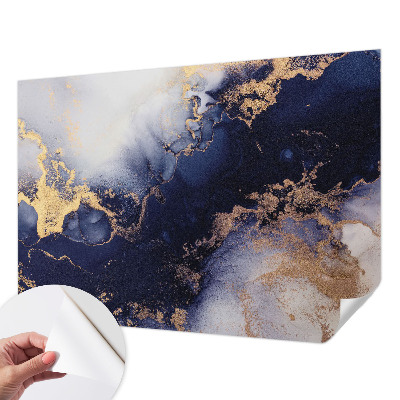 Fototapet autoadeziv pentru dormitor cu un model de explozii colorate