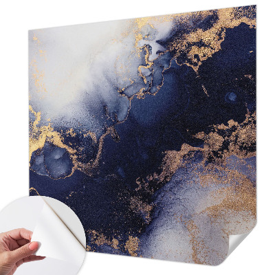 Fototapet autoadeziv pentru dormitor cu un model de explozii colorate