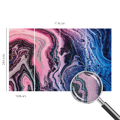 Fototapet autoadeziv pentru camera copiilor cu un design de armonie modernă