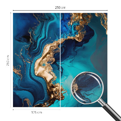 Fototapet autoadeziv cu imprimeu în nuanțe abstracte colorate