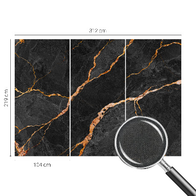 Fototapet 3D pentru living cu imprimeu „Desenarea haosului”